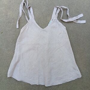 Puro lino linen tank